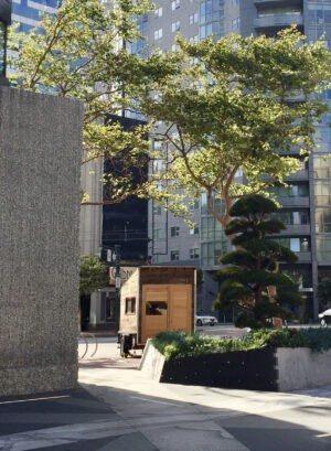 Topher Delaney designed Public Art Plaza at NEMA San Francisco